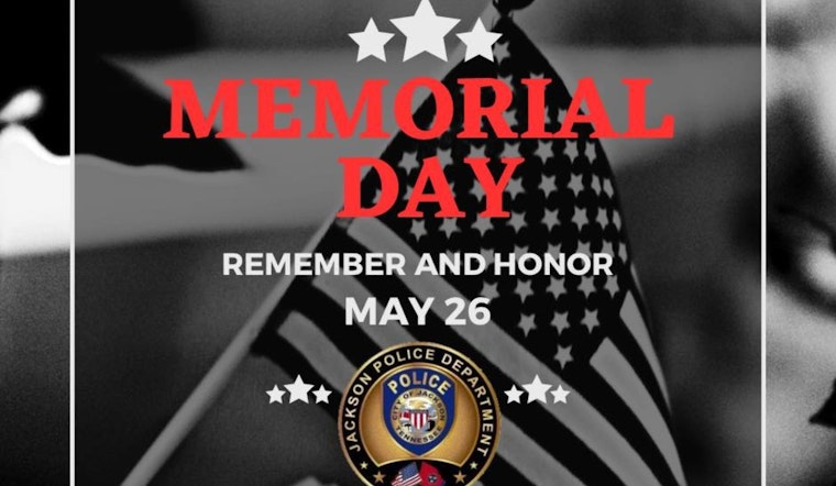 Jackson, TN Police Department Honors Fallen Soldiers and Military Personnel on Memorial Day