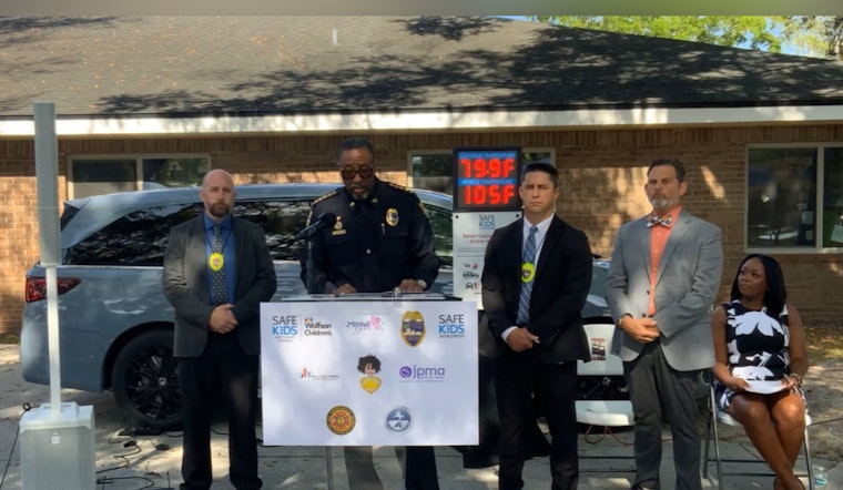 Jacksonville Sheriff and Advocates Launch Initiative to Prevent Child Heatstroke in Cars
