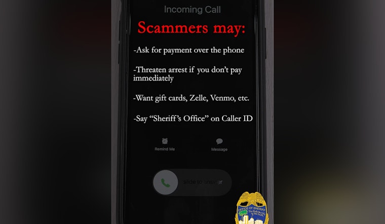 Jacksonville Sheriff's Office Warns of Rise in Phone Scams and Urges Public to Hang Up on Suspect Calls