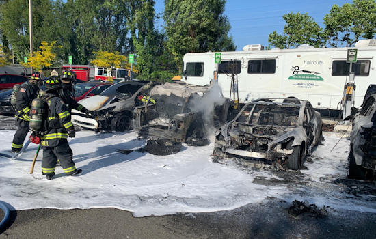 Jeep EV Fire in Mountain View Inflames Nearby Cars, Causing $275K in Damages