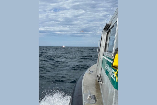 Joint Rescue Effort by Coast Guard and National Park Service Saves Four on Sinking Boat in Lake Superior
