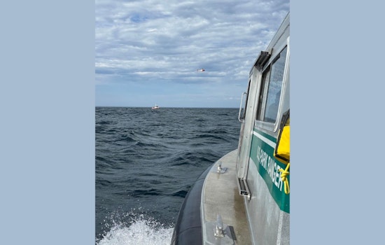 Joint Rescue Effort by Coast Guard and National Park Service Saves Four on Sinking Boat in Lake Superior