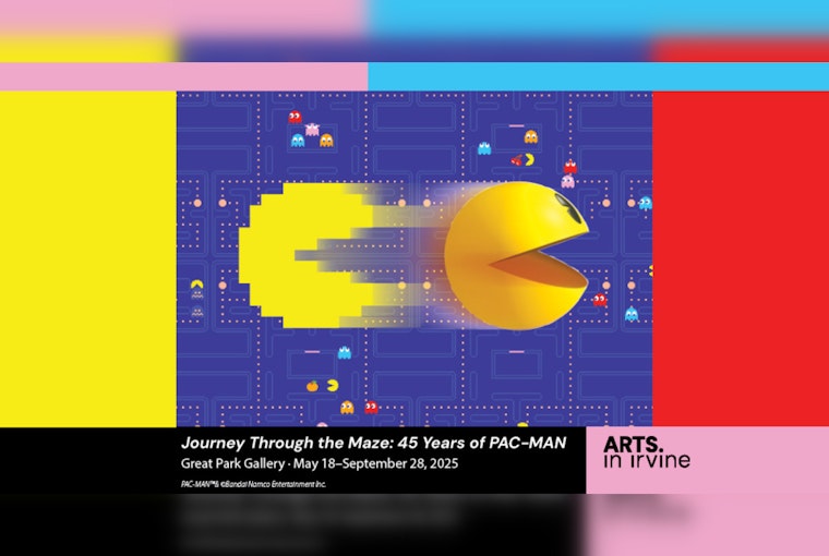 "Journey Through the Maze: 45 Years of PAC-MAN" Expo Kicks Off at Irvine's Great Park Gallery