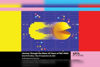 "Journey Through the Maze: 45 Years of PAC-MAN" Expo Kicks Off at Irvine's Great Park Gallery