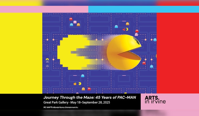"Journey Through the Maze: 45 Years of PAC-MAN" Expo Kicks Off at Irvine's Great Park Gallery