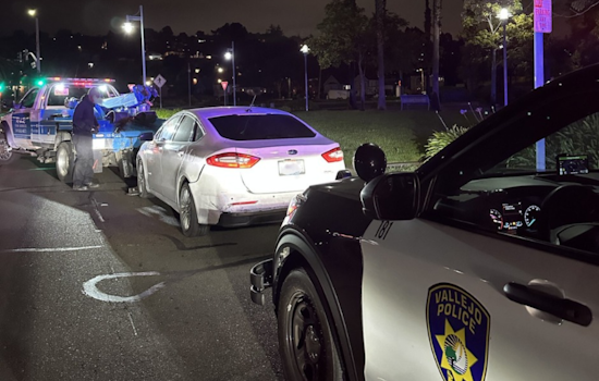 Juvenile Arrested After High-Speed Chase in Stolen Vehicle from Oakland Ends in Vallejo