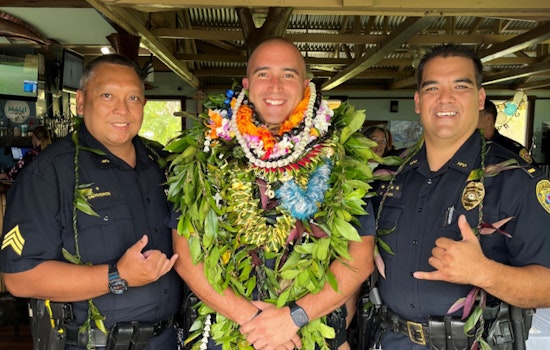 Ka‘ū Patrol Officer Paul Wright III Honored as First "Officer of the Quarter" for Exemplary Service