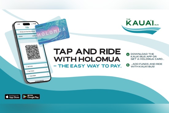 Kaua‘i Bus Innovates with User-Friendly Tap-and-Ride System and Cost-Capping Features