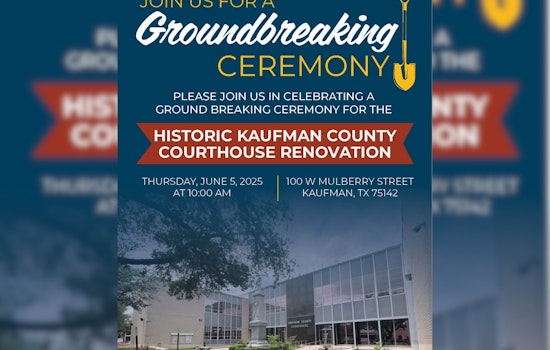 Kaufman County Commissioners to Discuss Property Re-Plat Impacting Local Development on June 24