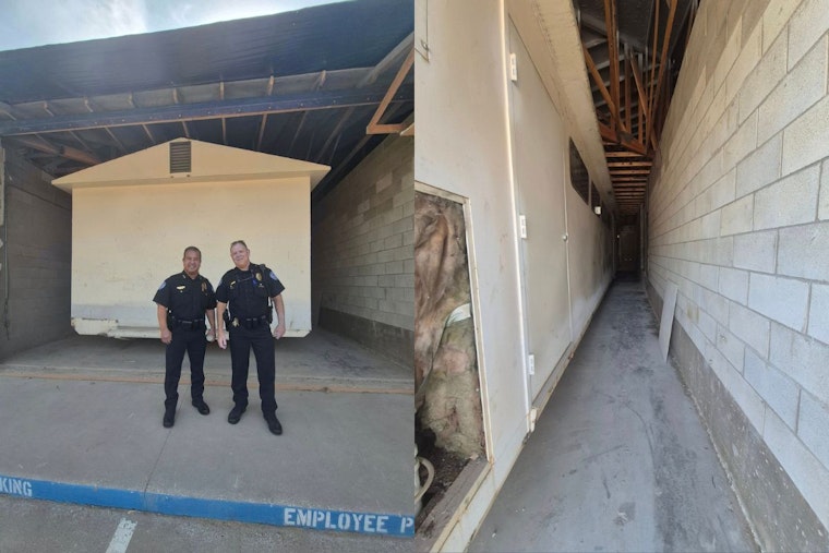 Kennedale Police Department Begins Transformation with Removal of Historic Jail Cell