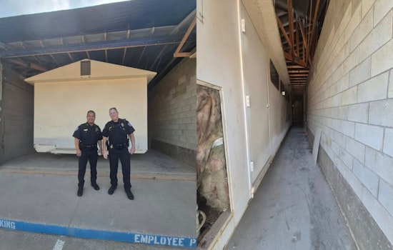 Kennedale Police Department Begins Transformation with Removal of Historic Jail Cell