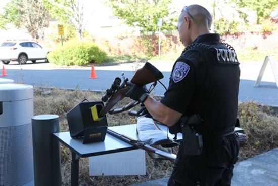 Kirkland Police Offer Visa Gift Cards in Exchange for Unwanted Firearms at Community Safety Event