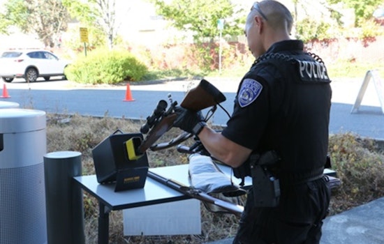 Kirkland Police Offer Visa Gift Cards in Exchange for Unwanted Firearms at Community Safety Event