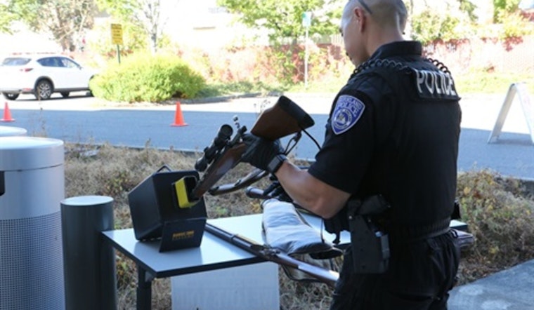 Kirkland Police Offer Visa Gift Cards in Exchange for Unwanted Firearms at Community Safety Event