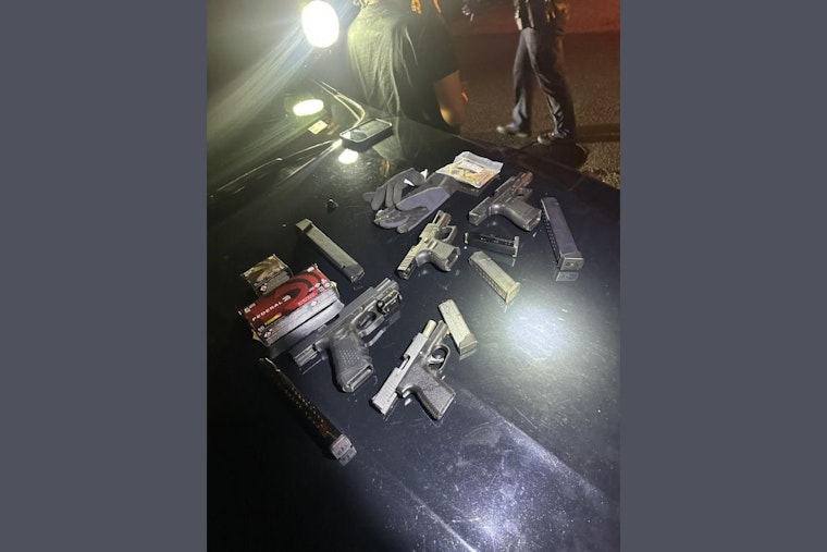 Knoxville Traffic Stop Leads to Arrest of Two and Seizure of Stolen Guns