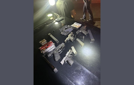 Knoxville Traffic Stop Leads to Arrest of Two and Seizure of Stolen Guns