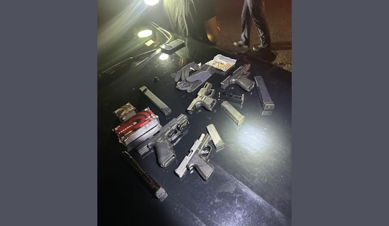 Knoxville Traffic Stop Leads to Arrest of Two and Seizure of Stolen Guns