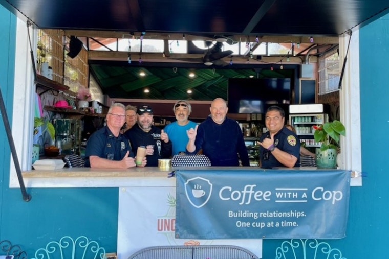 Kona, Waimea, and Kapaʻau Residents Invited to "Coffee With a Cop" Events for Open Dialogue with Police