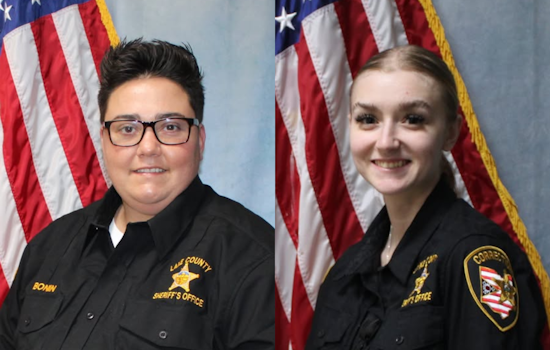 Lake County Welcomes New Corrections Officers Samantha Bonin and Dakota McDaniel