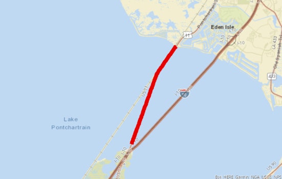 Lake Pontchartrain's US 11 Bridge to Close Temporarily for Inspection, Commuters Should Plan Detours