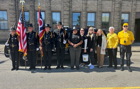 Lancaster Salutes Fallen Heroes: Fairfield County Sheriff's Office Joins Memorial Day Parade in a Unified Show of Respect