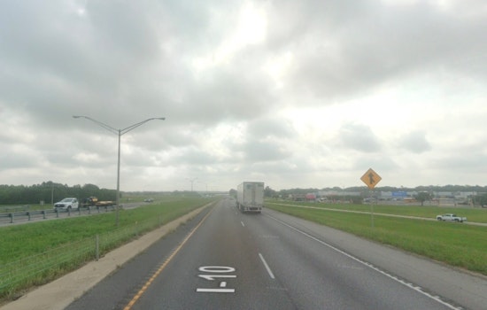 Lane Closures on I-10 Between Jennings and Whiskey Bay for Herbicide Application