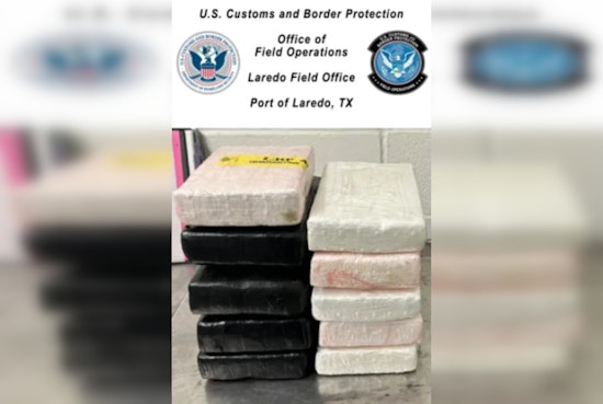 Laredo Port of Entry Sees $318K Cocaine Seizure, U.S. Citizen Faces Charges