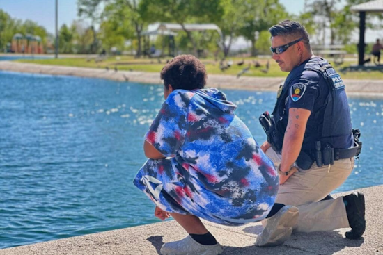 Las Cruces Police Department Casts Lines of Connection at "Fish with a Cop" Event on June 7