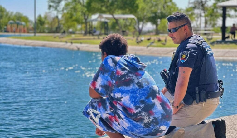 Las Cruces Police Department Casts Lines of Connection at "Fish with a Cop" Event on June 7