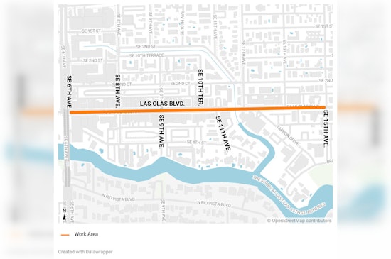 Las Olas Boulevard Gets a Facelift, Fort Lauderdale & All County Paving Schedule Asphalt Enhancements