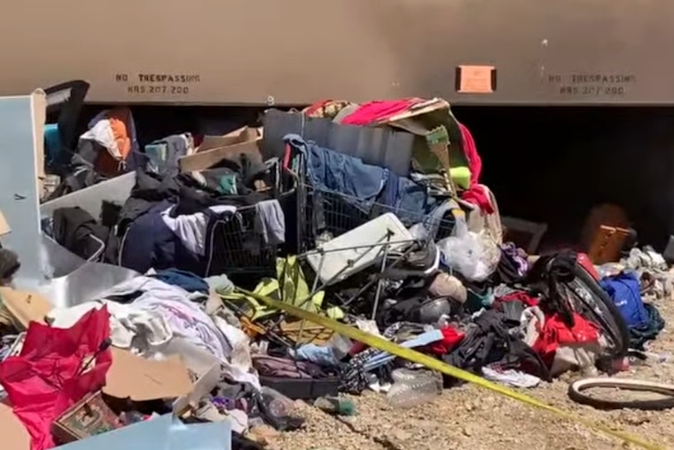 Las Vegas Authorities to Clear Homeless Camps Near UNLV as $15 Million Flamingo Wash Project Commences