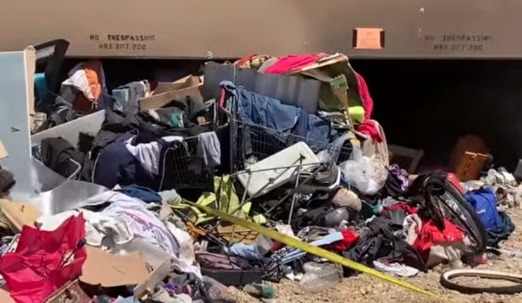 Las Vegas Authorities to Clear Homeless Camps Near UNLV as $15 Million Flamingo Wash Project Commences