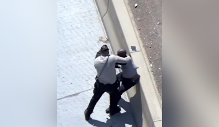 Las Vegas Community and Police Collaborate to Safely Apprehend Assault Suspect on Freeway