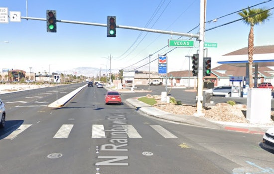 Las Vegas Police Seek Information on Fatal Hit-and-Run Suspect Vehicle Near North Rainbow and Vegas Drive