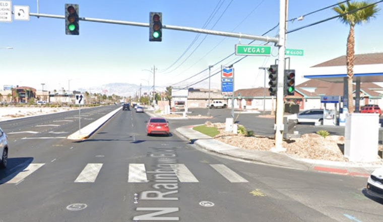 Las Vegas Police Seek Information on Fatal Hit-and-Run Suspect Vehicle Near North Rainbow and Vegas Drive
