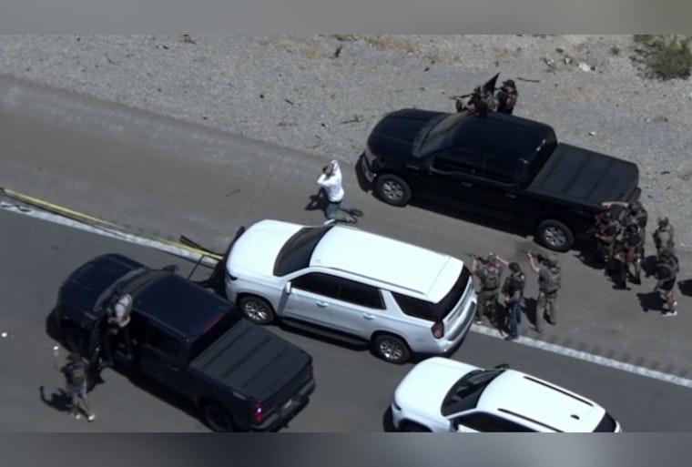 Las Vegas Police Utilize "The Grappler" Device to Safely Capture 10-Time Convicted Fugitive After Multi-State Pursuit