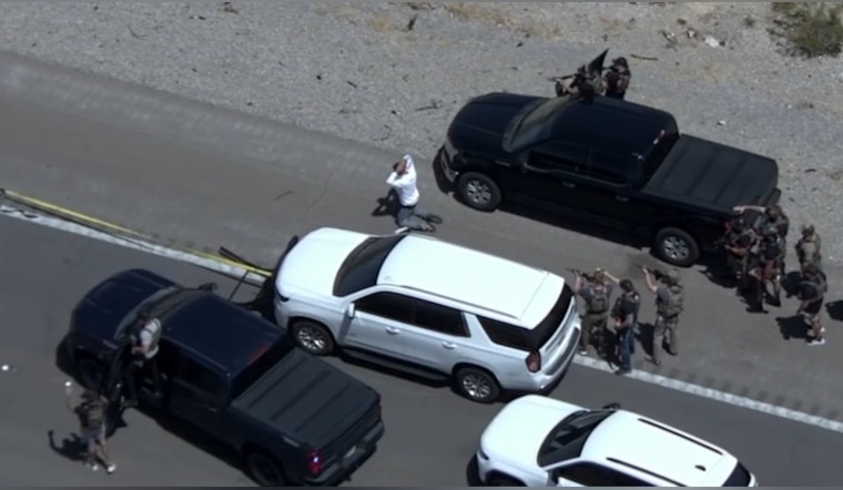 Las Vegas Police Utilize "The Grappler" Device to Safely Capture 10-Time Convicted Fugitive After Multi-State Pursuit