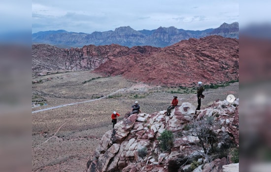 Las Vegas SAR Team Successfully Rescues Stranded Hikers from Kraft Mountain as Darkness Falls