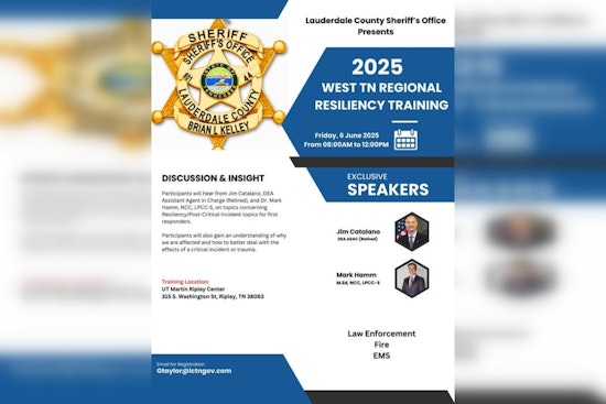 Lauderdale County to Bolster First Responder Mental Health with New Resiliency Training