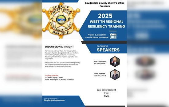 Lauderdale County to Bolster First Responder Mental Health with New Resiliency Training