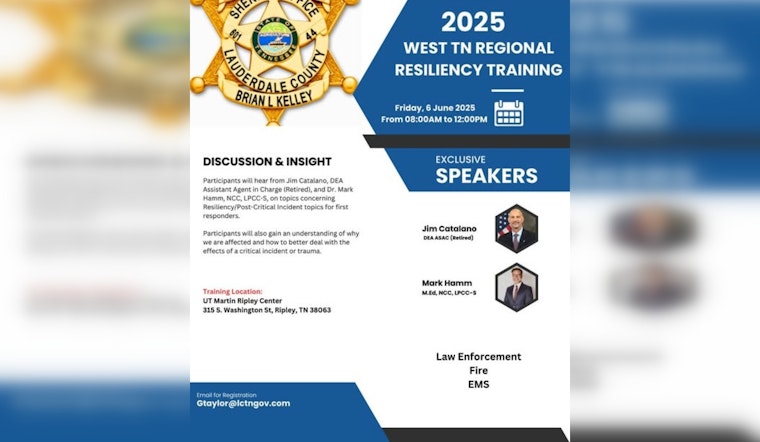 Lauderdale County to Bolster First Responder Mental Health with New Resiliency Training