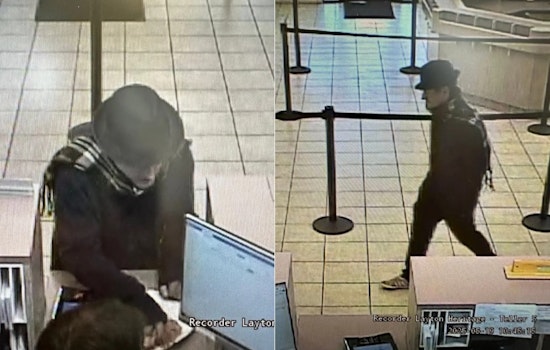 Layton Police Seek Public's Help to Identify Suspect in Failed America First Credit Union Robbery