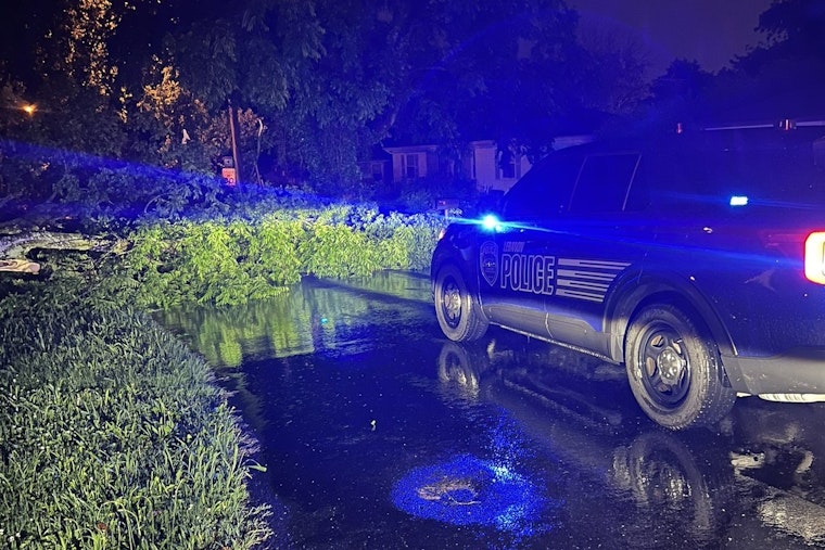 Lebanon Commuters Diverted as Fallen Tree Blocks Slone Street at West Spring Street