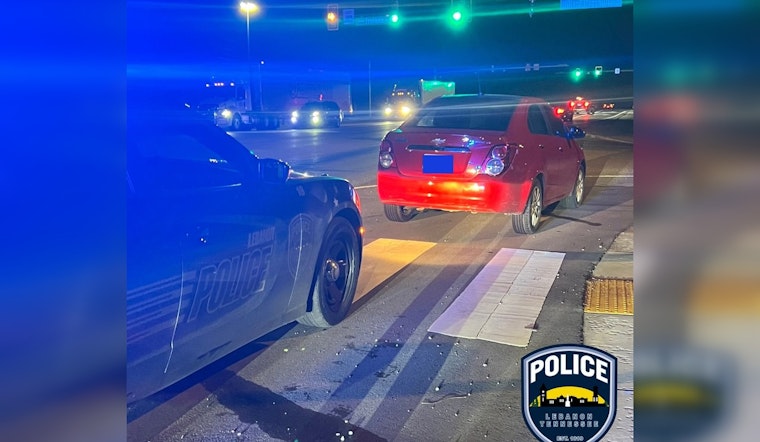 Lebanon Police Utilize SafeNet System to Nab Suspect Accused of Vehicle Theft and Drug Possession