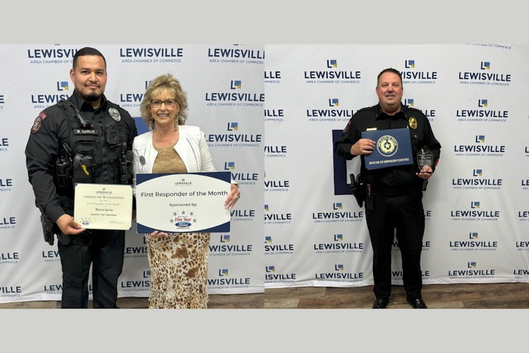 Lewisville Officers Celebrated for Exceptional Service and Leadership Contributions
