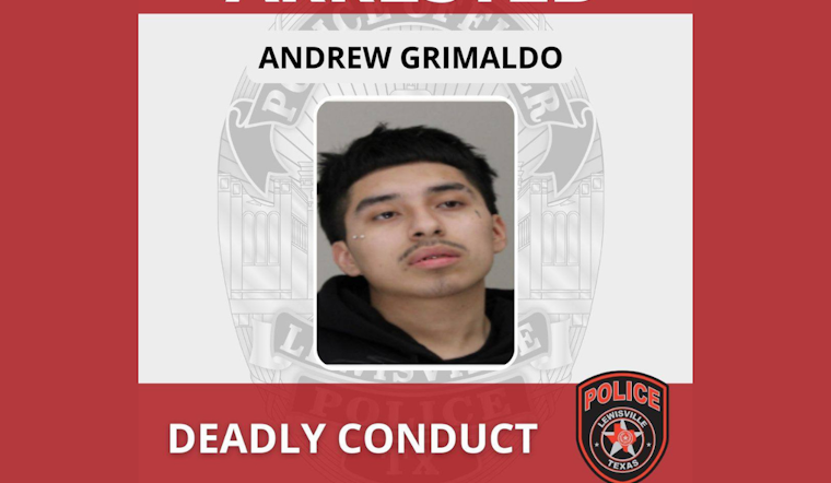 Lewisville Police Apprehend 18-Year-Old Suspect for March Shooting Incident on Kingston Drive