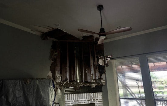 Lightning Strike Ignites Fires in Tarrant County Homes, Swift Action by Emergency Crews Prevents Catastrophe