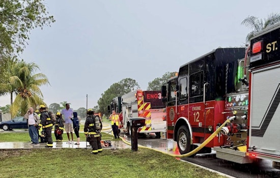 Lightning Triggers Dual Attic Fires in Port St. Lucie, No Injuries Reported