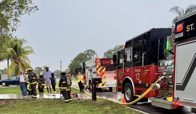 Lightning Triggers Dual Attic Fires in Port St. Lucie, No Injuries Reported
