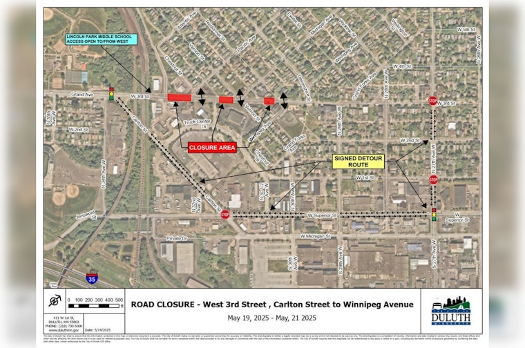 Lincoln Park Street Closures: Carlton Street and Winnipeg Ave Cut Off for Water Line Project